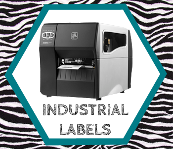Labels for Zebra industrial printers